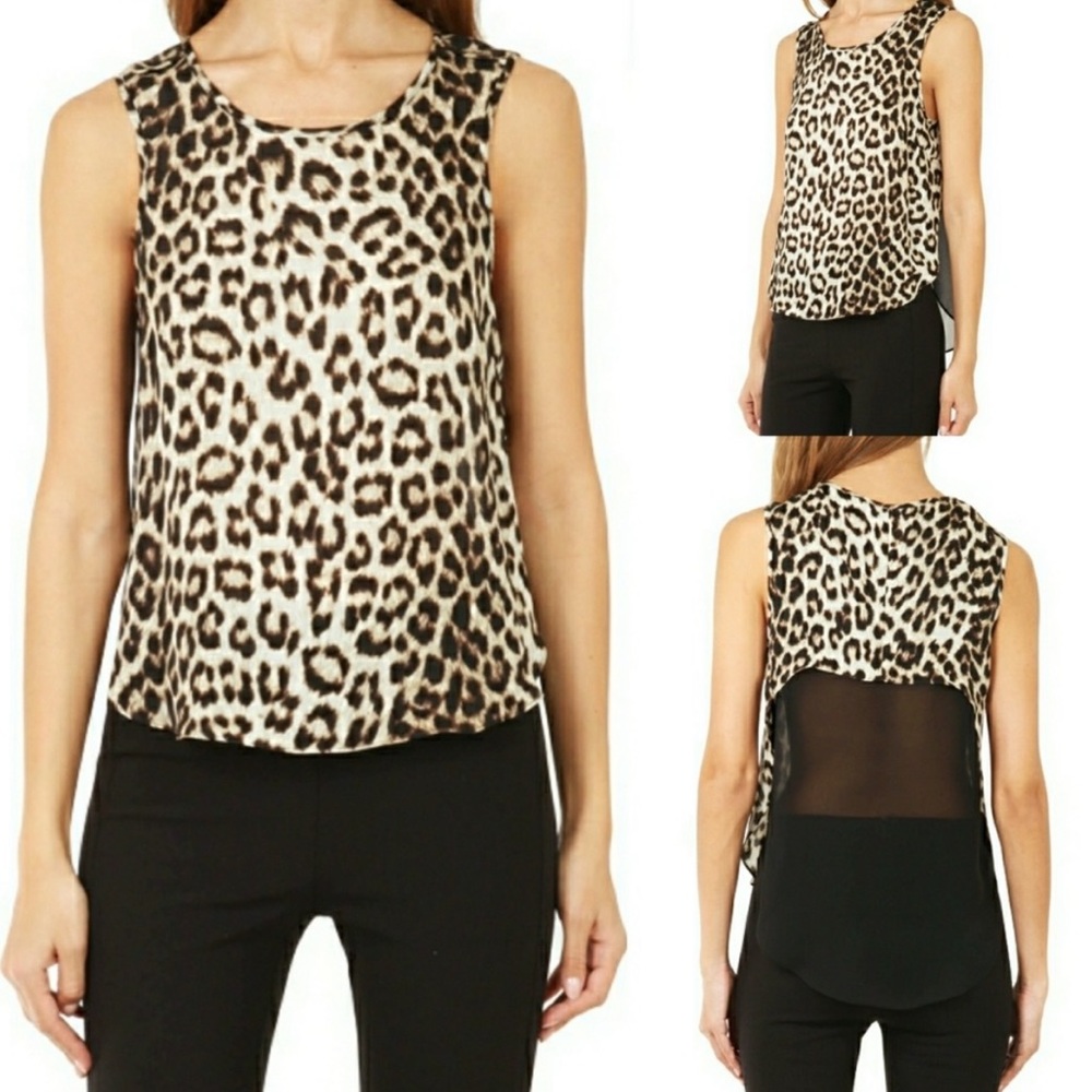 Rag & Bone Leopard Fleet Top